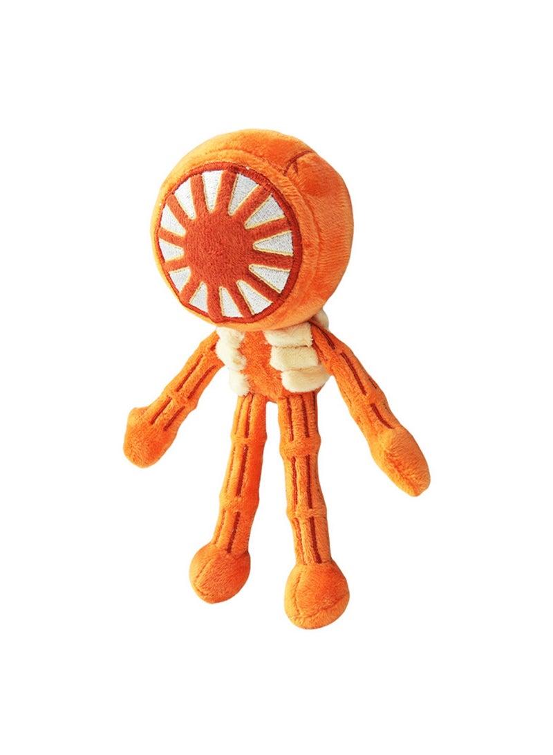 Doors Floor 2 Horror Plush Toy, 25cm Soft and Cute Grumble Plush Animal Doll, Door Plush Animal Plush Doll, Suitable for Game Fans, Children's Birthday Holiday Gift (Brown Big Mouth Monster) - Image 3